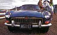 The distinctive MG grille - famous around the world